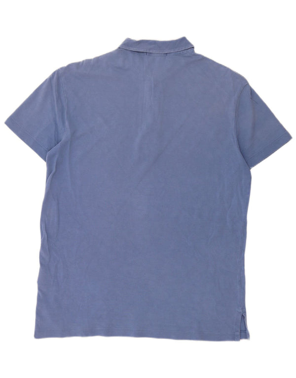 POLO RALPH LAUREN Polo Uomo Blu Medio Cotone