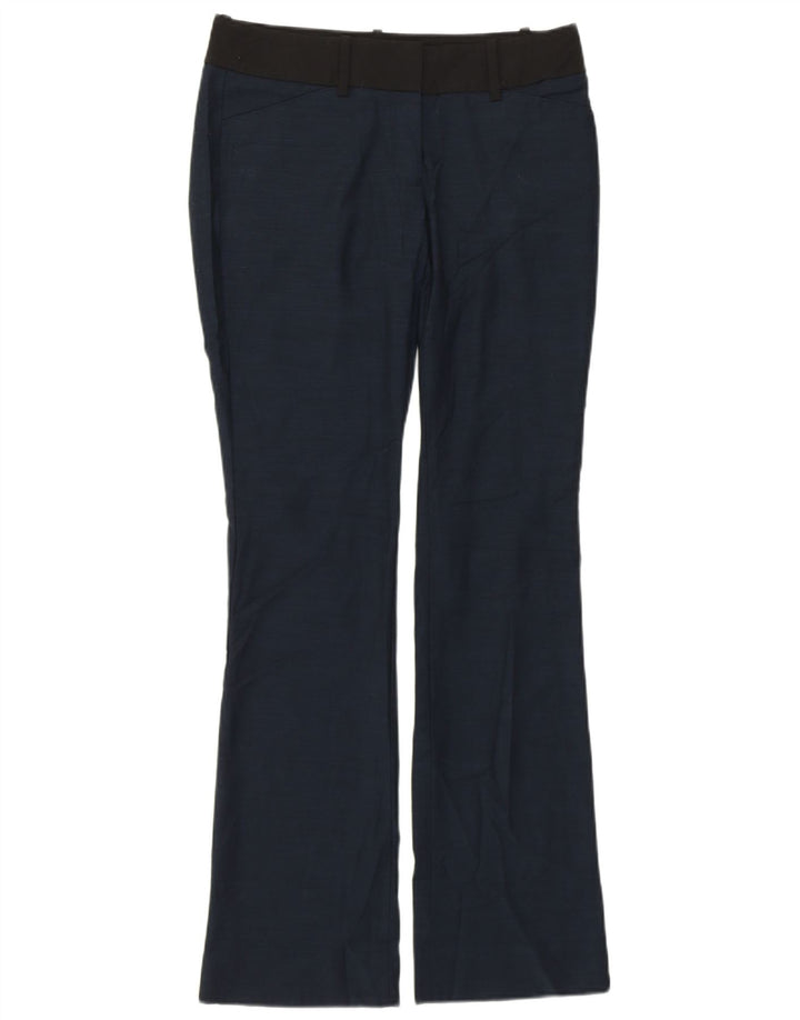 Pantaloni casual da donna MOSSIMO Bootcut US 2 XS W29 L31 poliestere blu navy