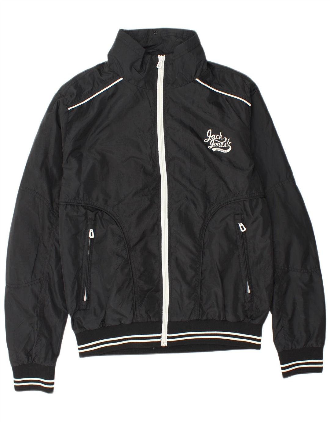 Giacca bomber da uomo Jack & Jones UK 40 grande poliestere nero