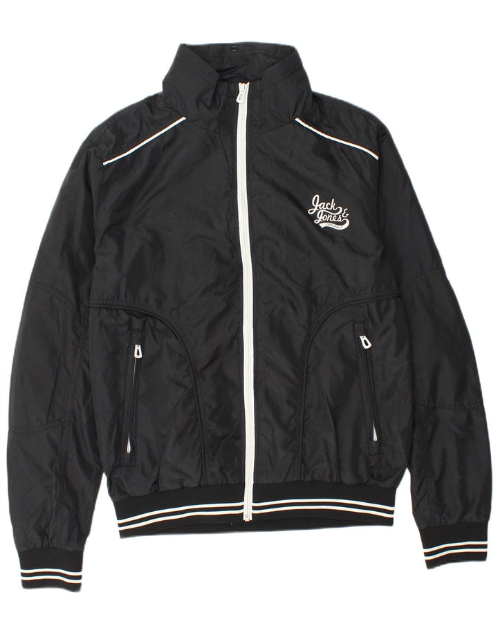 Giacca bomber da uomo Jack & Jones UK 40 grande poliestere nero