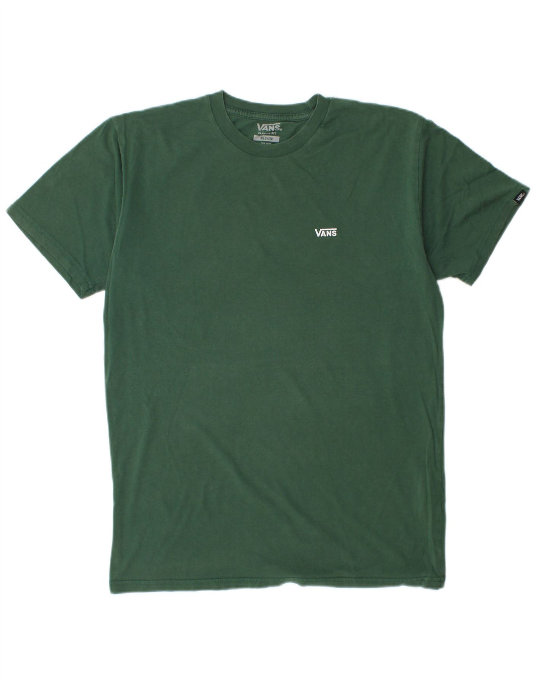 T-shirt da uomo vestibilità classica VANS Top in cotone verde medio
