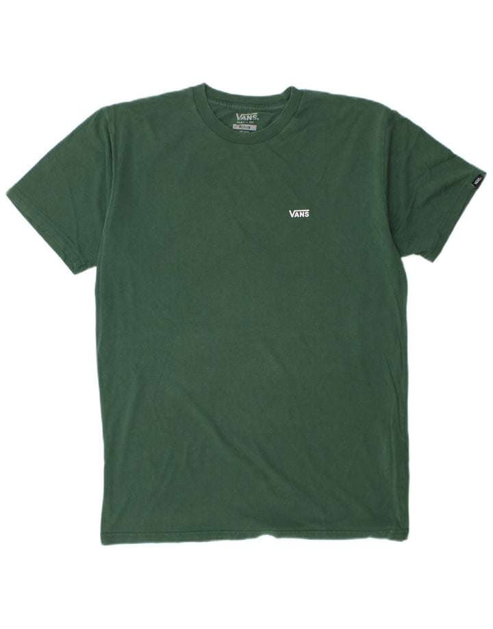 T-shirt da uomo vestibilità classica VANS Top in cotone verde medio