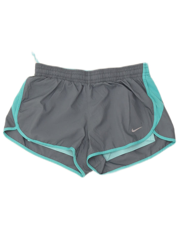 Pantaloncini sportivi Adidas da donna Dri Fit UK 14 color grigio medio