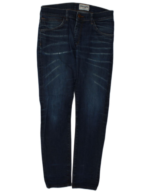 Wrangler Womens Bryson Skinny Jeans  W31 L29 Blue Cotton