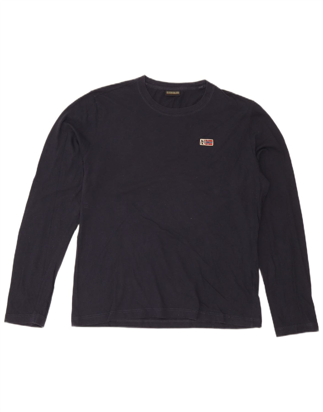 Maglia da uomo Napapijri a maniche lunghe grande blu navy