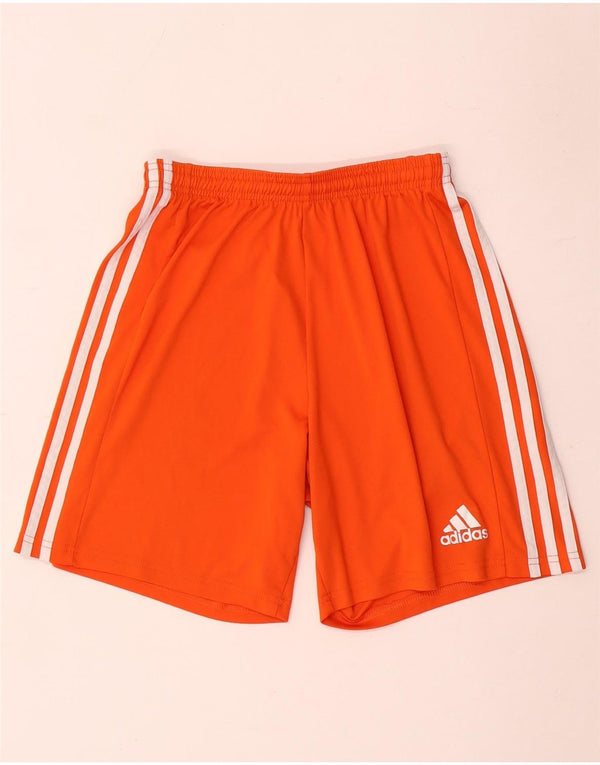 Pantaloncini sportivi Adidas Aeroready da uomo in poliestere arancione medio