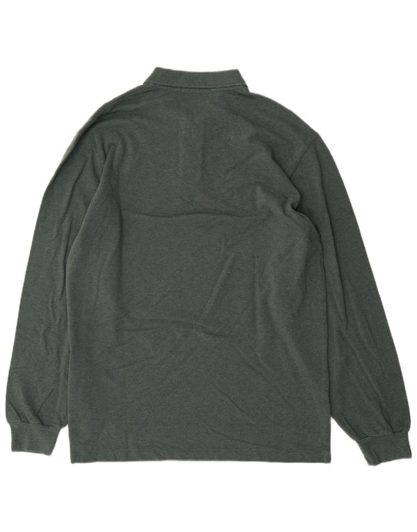 Polo Ralph Lauren Polo da uomo a maniche lunghe grande in cotone verde
