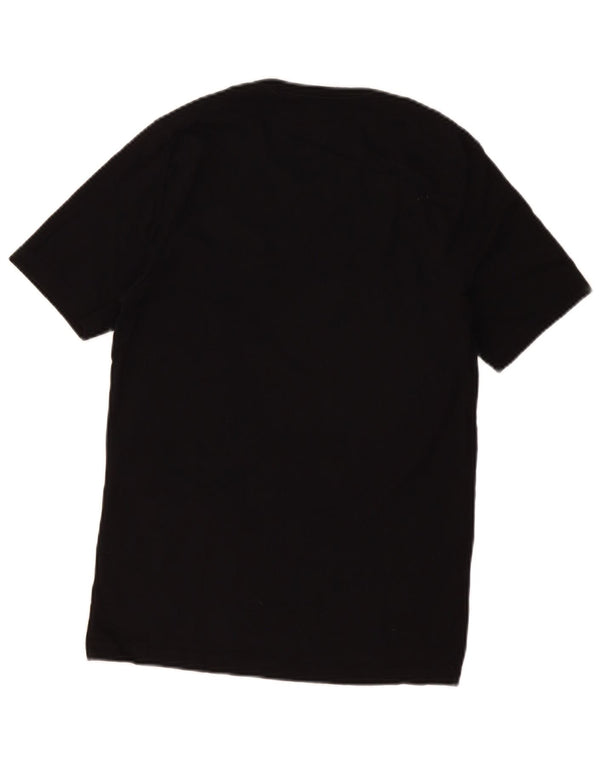 T-shirt da uomo slim fit Hugo Boss Top in cotone nero medio