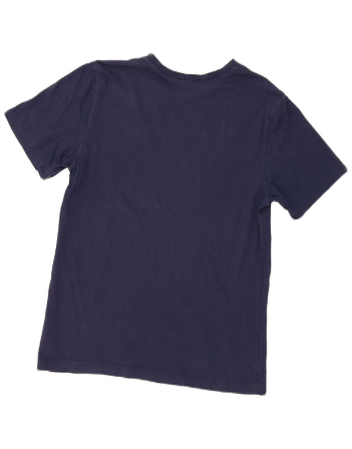 T-shirt da uomo Nike Top in cotone blu navy medio
