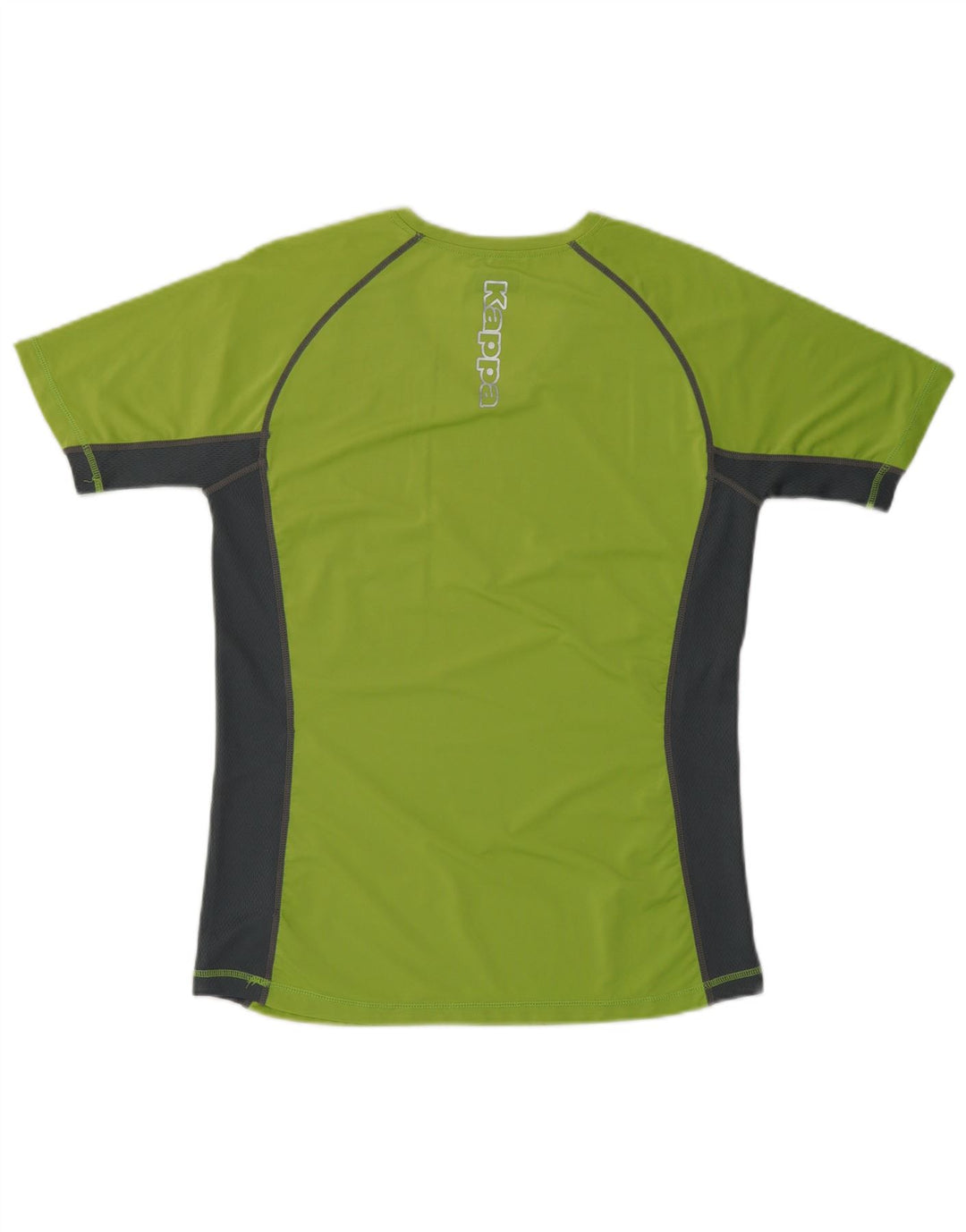 T-shirt grafica da donna KAPPA Top UK 16 Large Verde Colourblock Poliestere