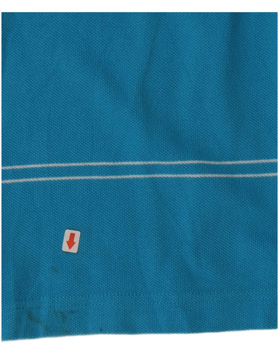 Polo da uomo Chaps XL in cotone a righe blu