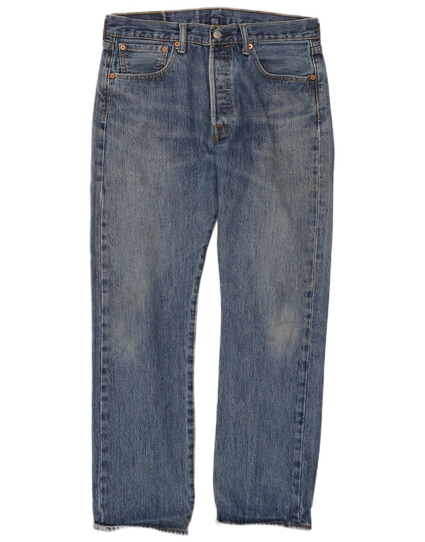 Levi's Uomo 501 Jeans dritti W32 L30 Cotone Blu