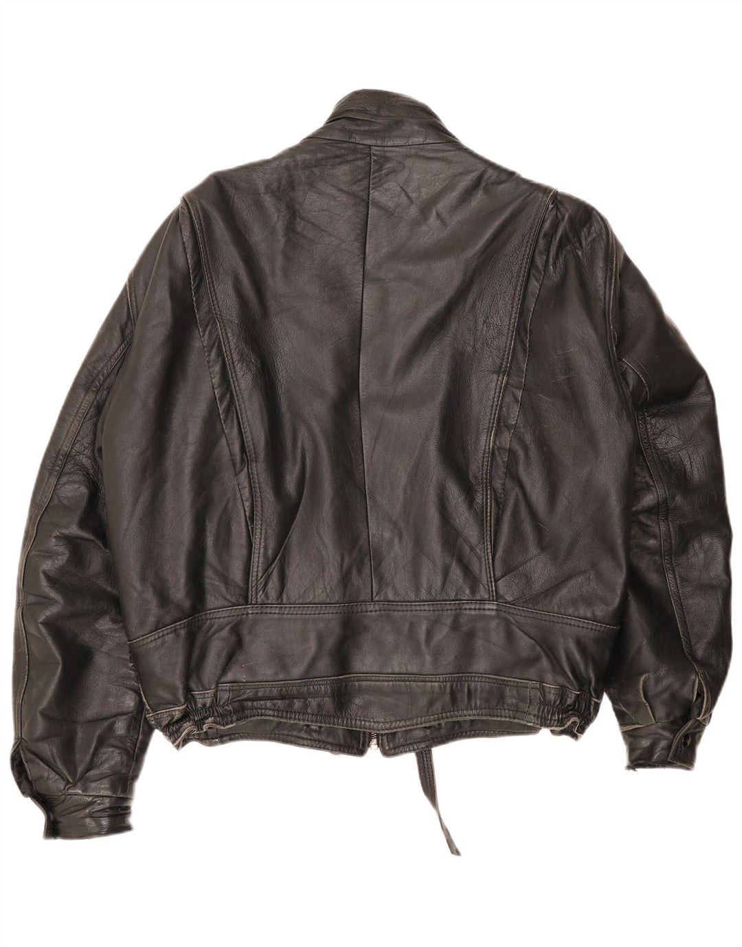 Giacca in pelle vintage da uomo UK 42 XL Rossa