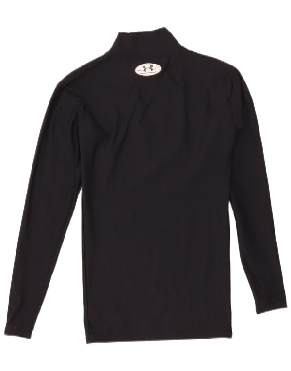 Under Armour Mens Cold Gear Top manica lunga piccolo poliestere nero