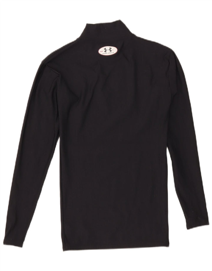 Under Armour Mens Cold Gear Top manica lunga piccolo poliestere nero