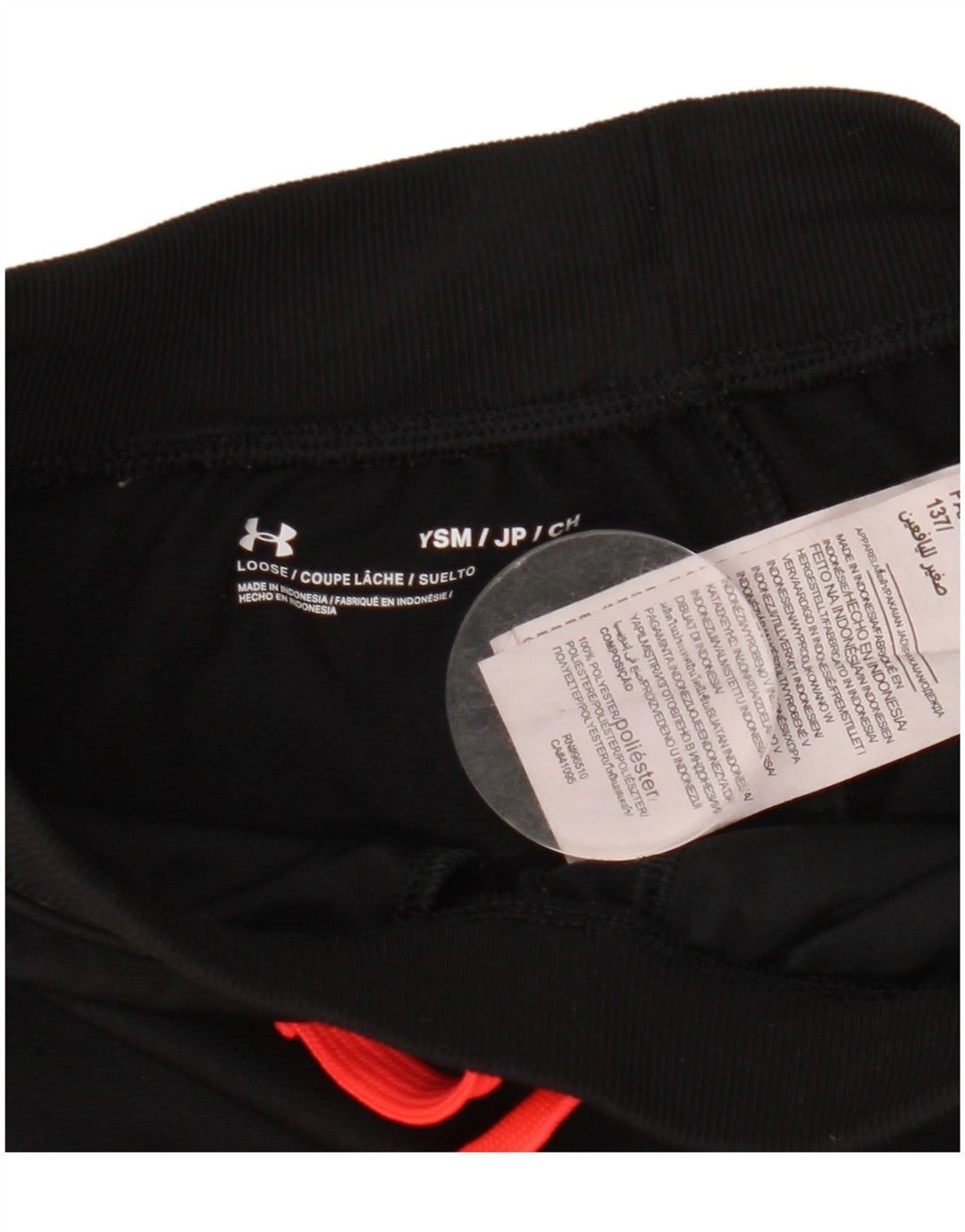 Pantaloni da tuta per ragazze Under Armour Joggers 7-8 anni piccoli neri