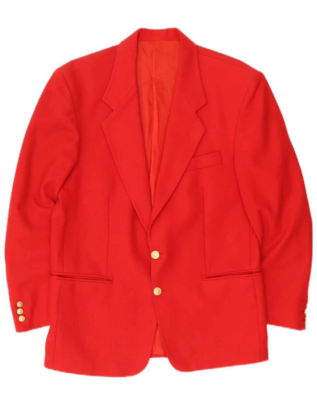 Giacca blazer a 2 bottoni da uomo Pit Stop IT 48 lana rossa media