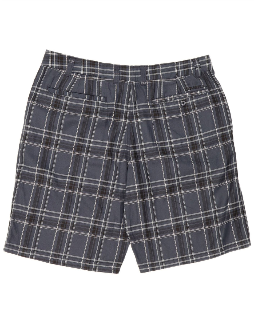 Pantaloncini chino da uomo O'Neill W40 XL poliestere scozzese blu navy