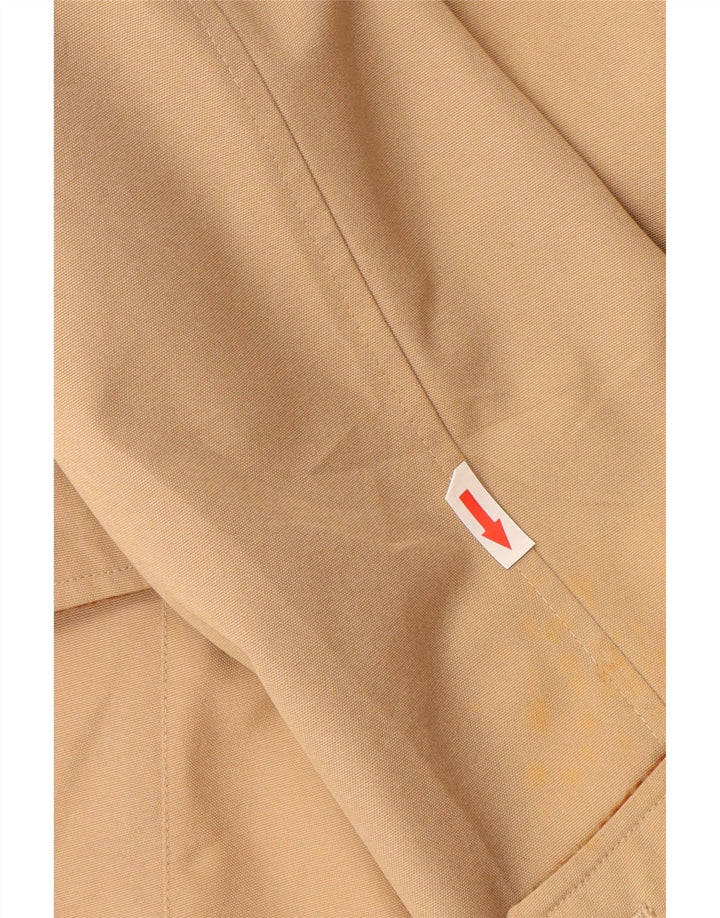 Cappotto vintage da donna UK 12 beige medio