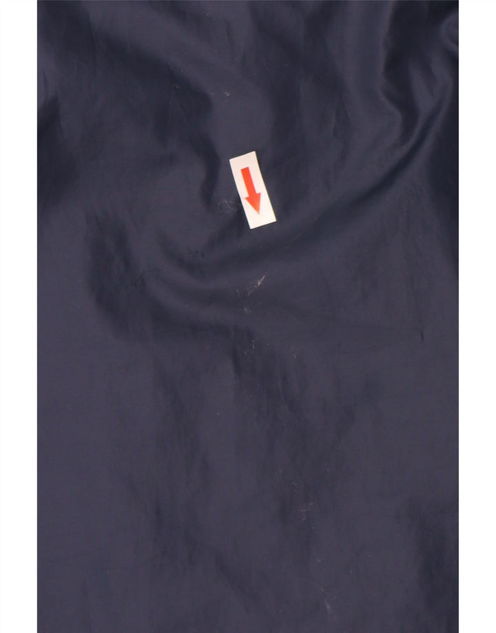 Giacca antipioggia Nike da uomo piccola in poliestere blu navy