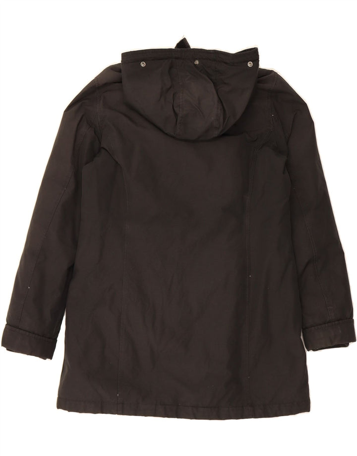 WOOLRICH Womens Hooded Padded Coat UK 18 XL Black Vintage Woolrich and Second-Hand Woolrich from Messina Hembry 