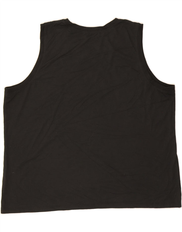 L.L.BEAN Womens Vest Top UK 20 2XL Black Polyester Vintage L.L.Bean and Second-Hand L.L.Bean from Messina Hembry 