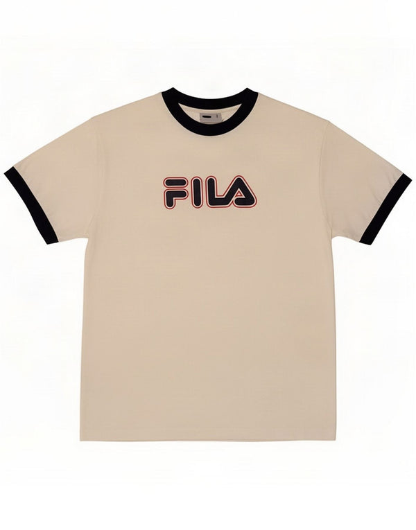 T-shirt grafica da uomo Fila Top Large Bianco