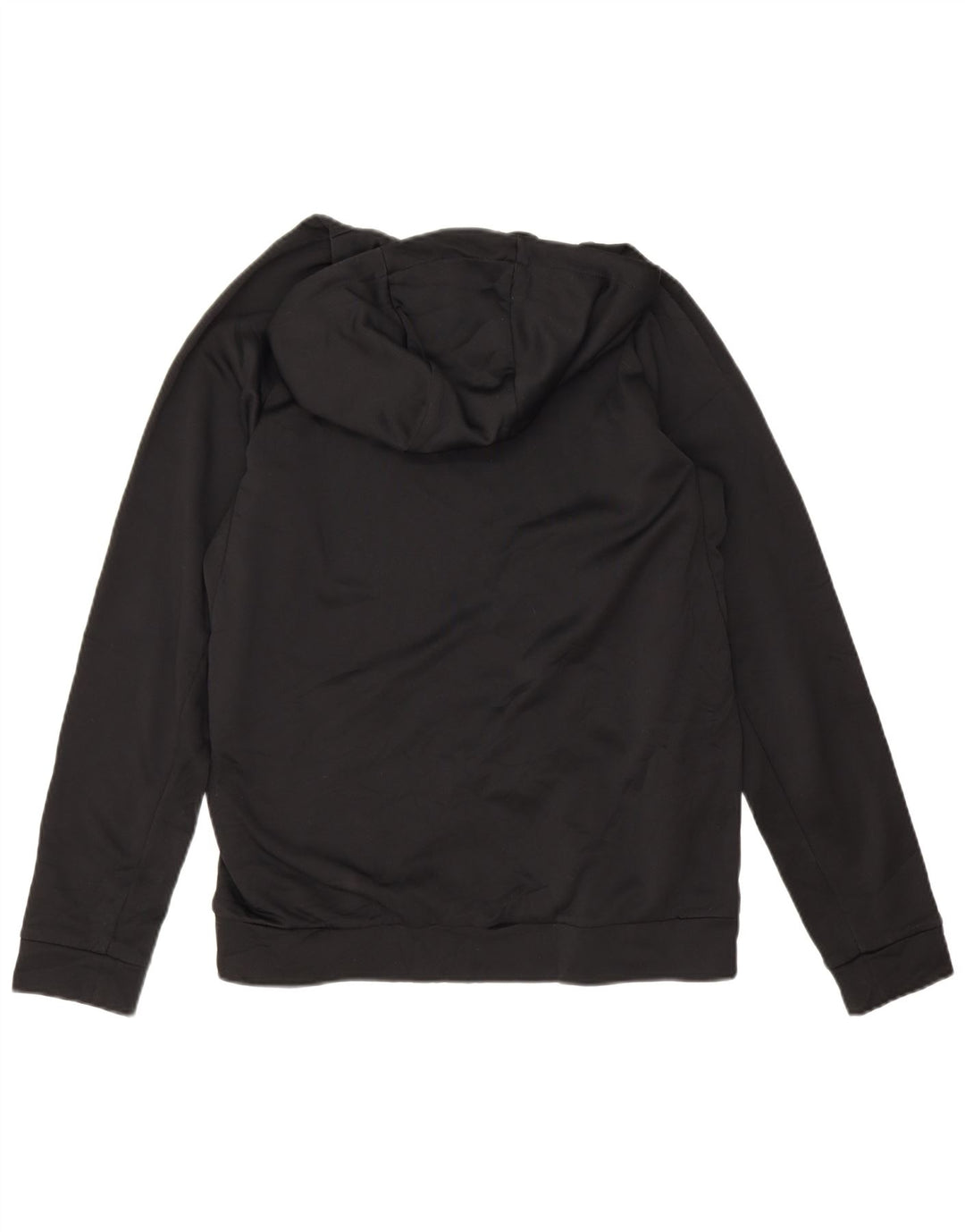 Felpa con cappuccio Nike Therma-Fit da uomo, poliestere nero medio