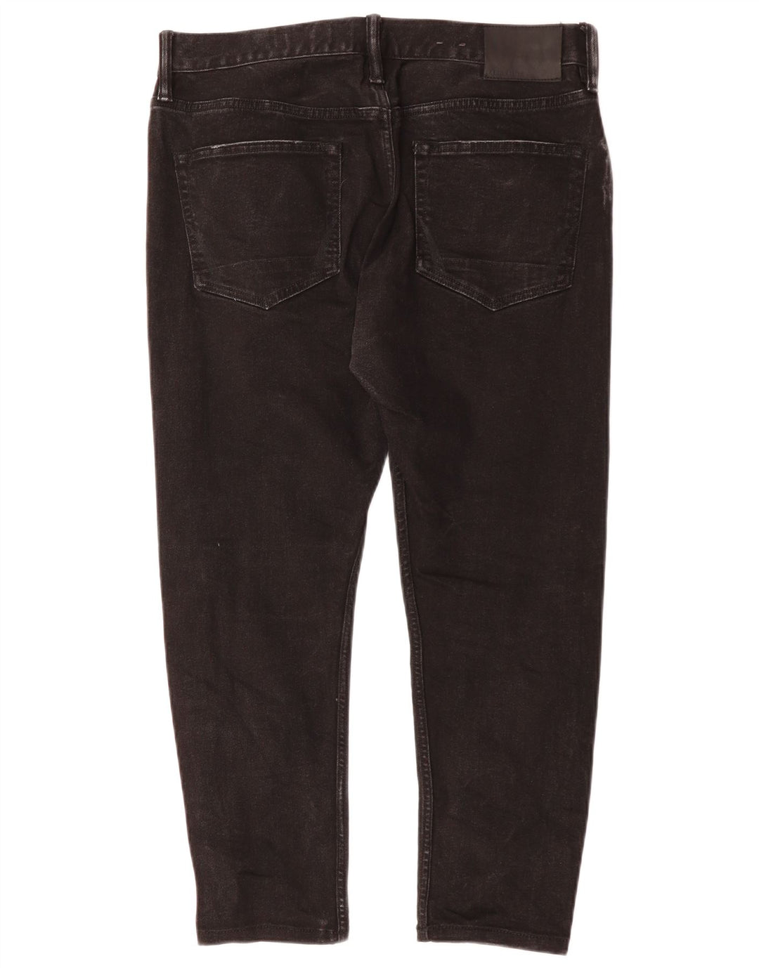 Jeans corti a sigaretta da uomo ALL SAINTS W33 L24 cotone nero