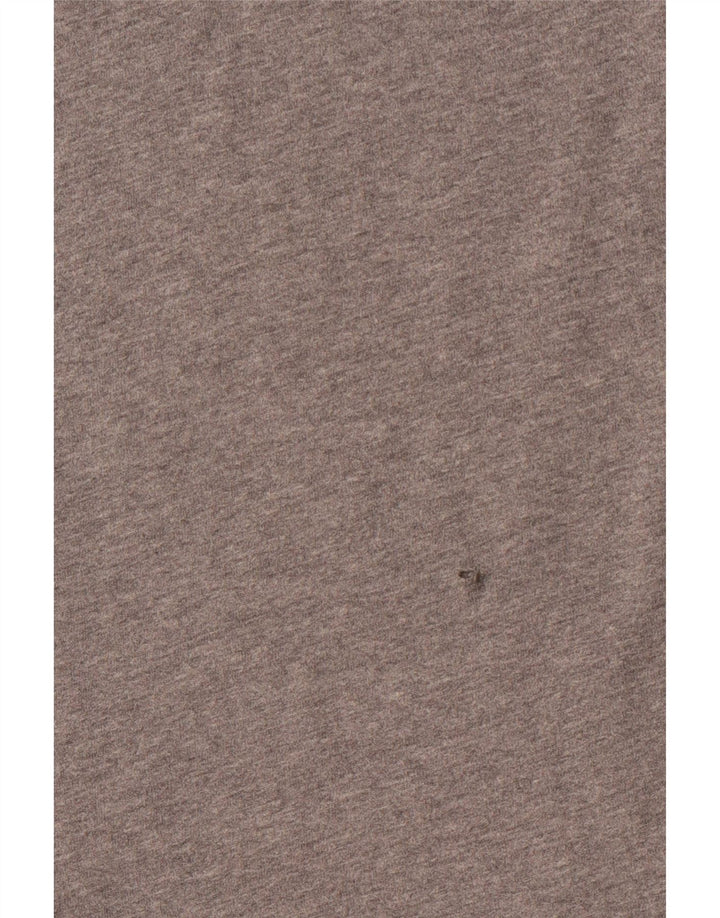 ABERCROMBIE & FITCH T-shirt con grafica muscolare da uomo in cotone grigio medio