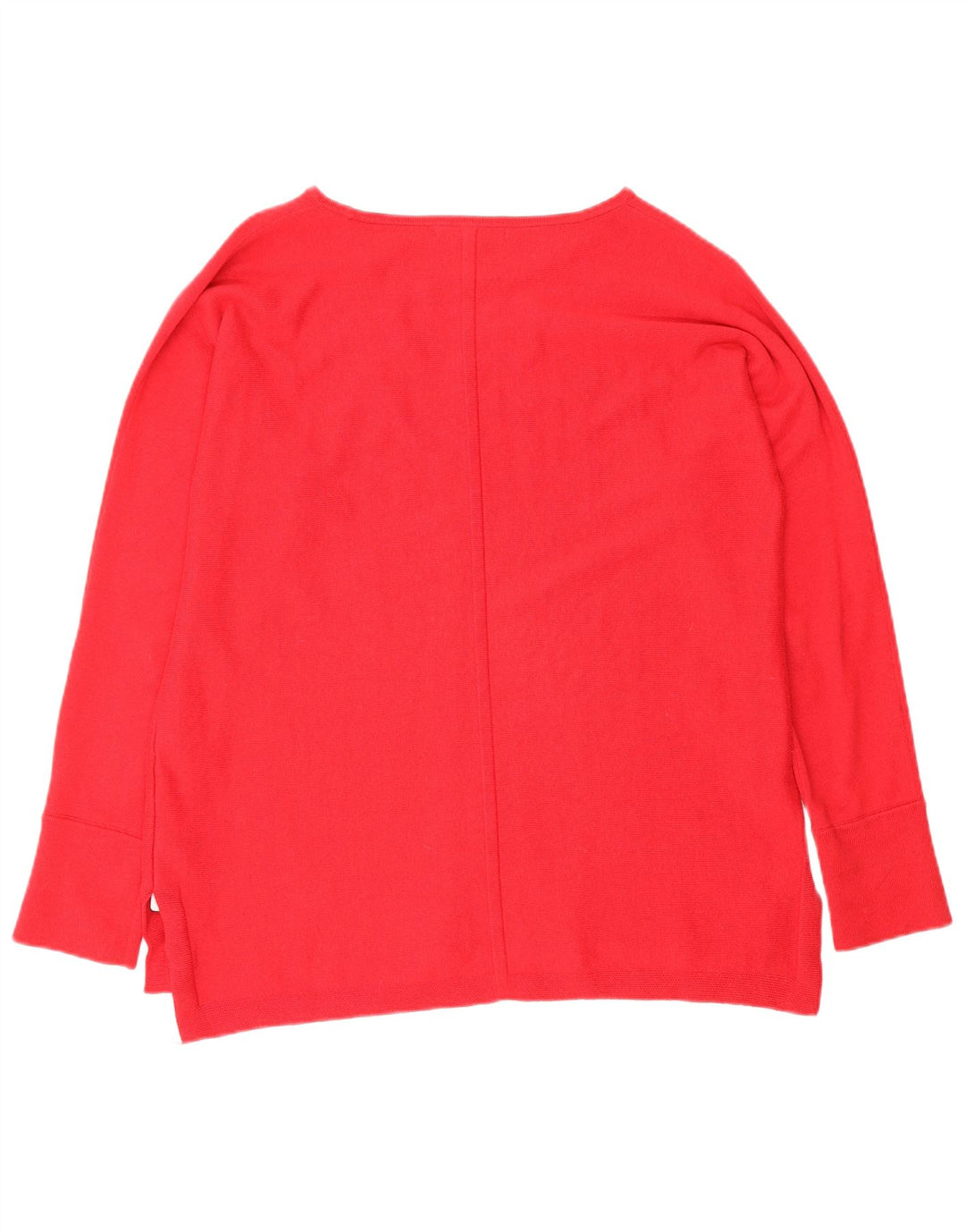 Maglione maglione con scollo a barca da donna White Stuff UK 12 Cotone rosso medio