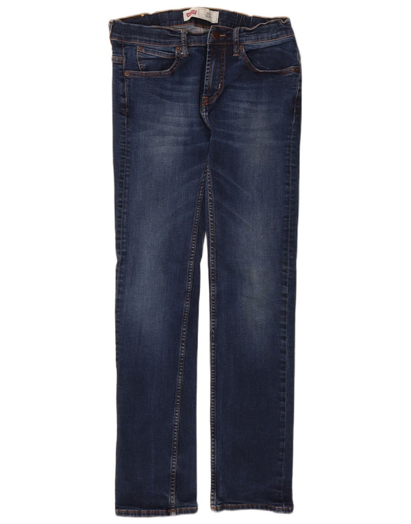 Levi's Ragazzi 511 Jeans Slim 15-16 anni W28 L31 Cotone Blu