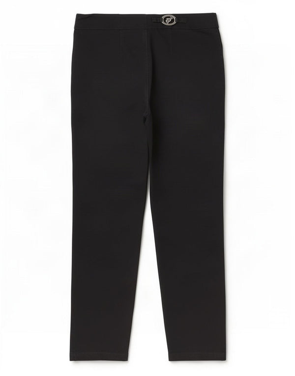Pantaloni Cropped Donna Trussardi IT 44 Medio W28 L25 Nero