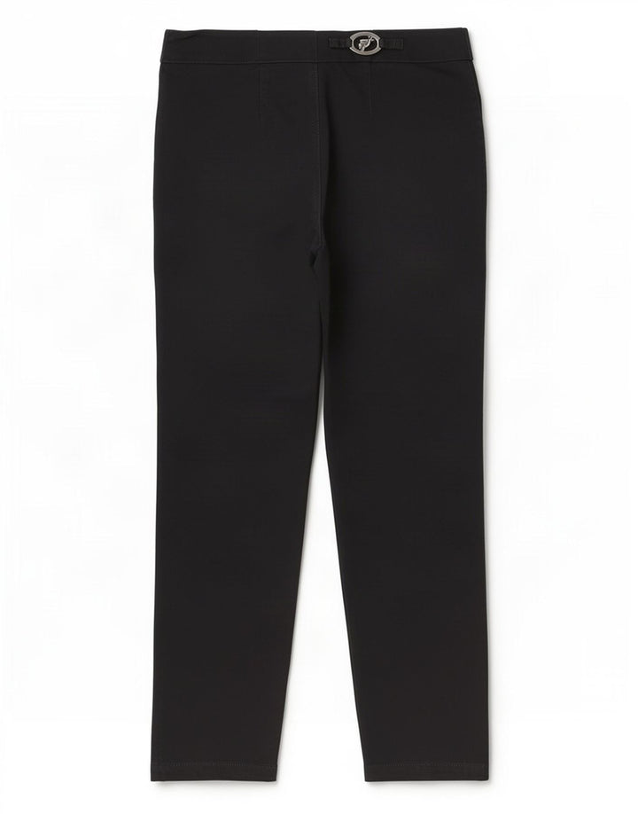 Pantaloni Cropped Donna Trussardi IT 44 Medio W28 L25 Nero