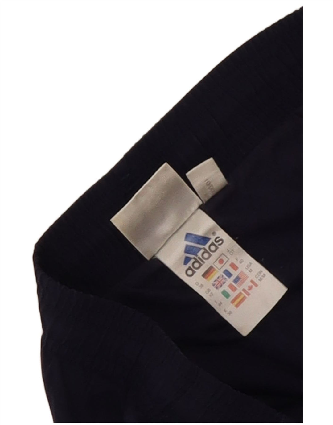 Pantaloni da tuta da donna Adidas UK 12 Medium Blu Navy Poliestere