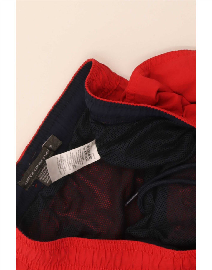 Pantaloncini da bagno da uomo French Connection piccoli rossi in poliammide