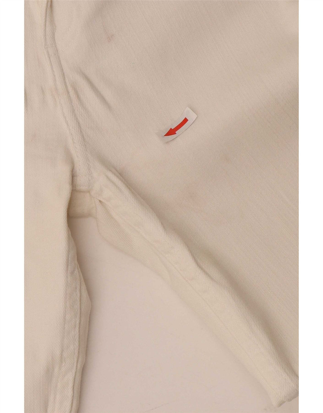 Jeans svasati da donna Zara EU 36 XS W26 L26 Cotone bianco