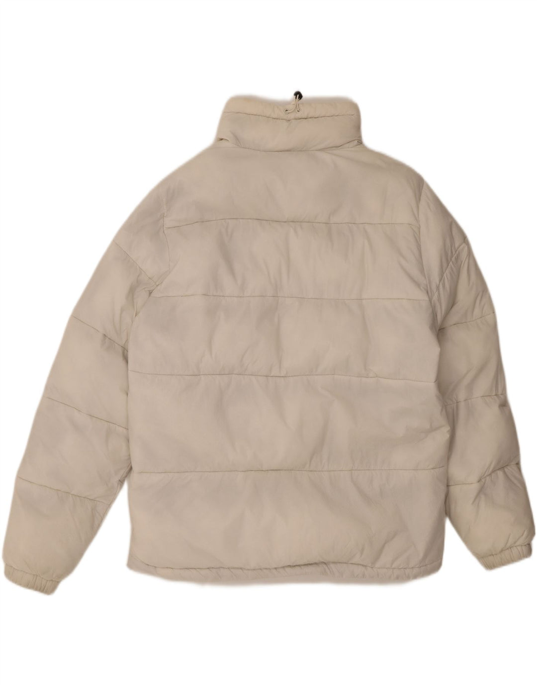 DICKIES Mens Padded Jacket UK 40 Large White Polyamide Vintage Dickies and Second-Hand Dickies from Messina Hembry 
