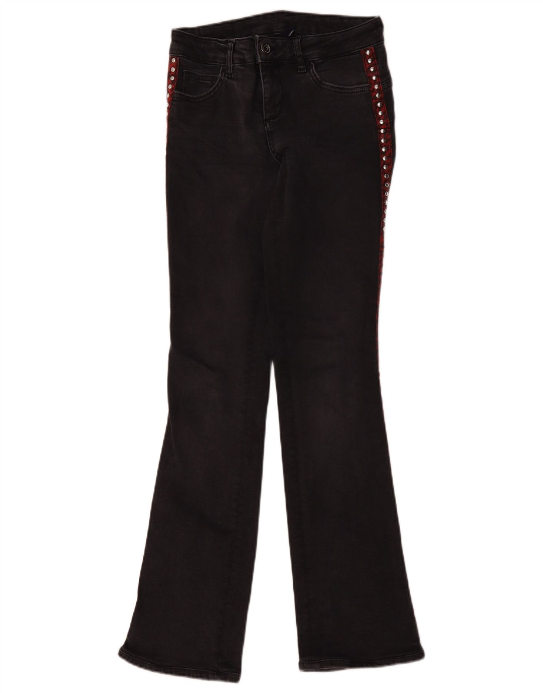 Jeans Bootcut Donna Liu Jo W26 L31 Cotone Nero
