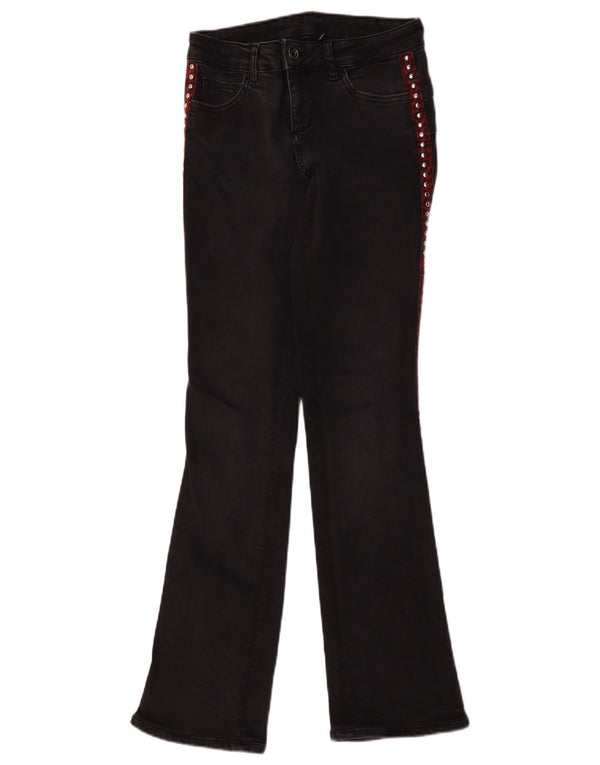 Jeans Bootcut Donna Liu Jo W26 L31 Cotone Nero