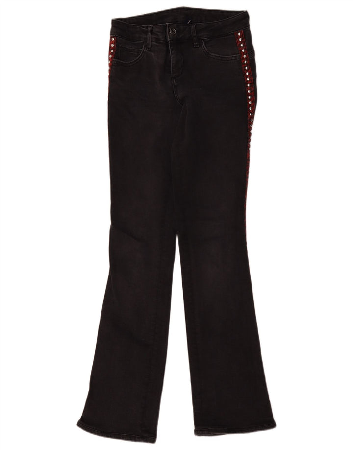 Jeans Bootcut Donna Liu Jo W26 L31 Cotone Nero