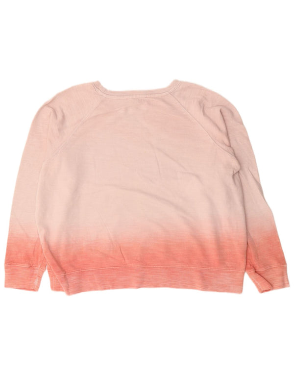 Felpa da donna Marks & Spencer UK 20 2XL Cotone color block rosa