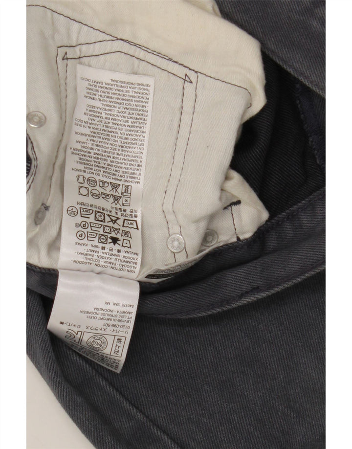 Levi's Uomo 501 Jeans dritti W32 L32 Cotone grigio