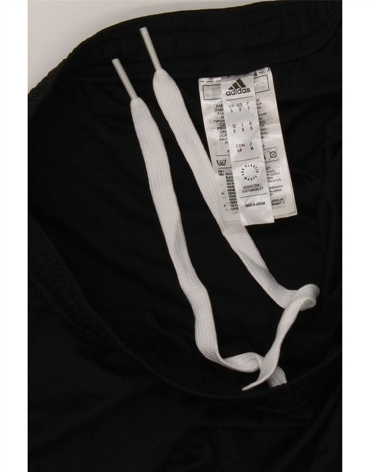 Pantaloncini sportivi Adidas Aeroready Graphic da uomo piccoli in poliestere nero
