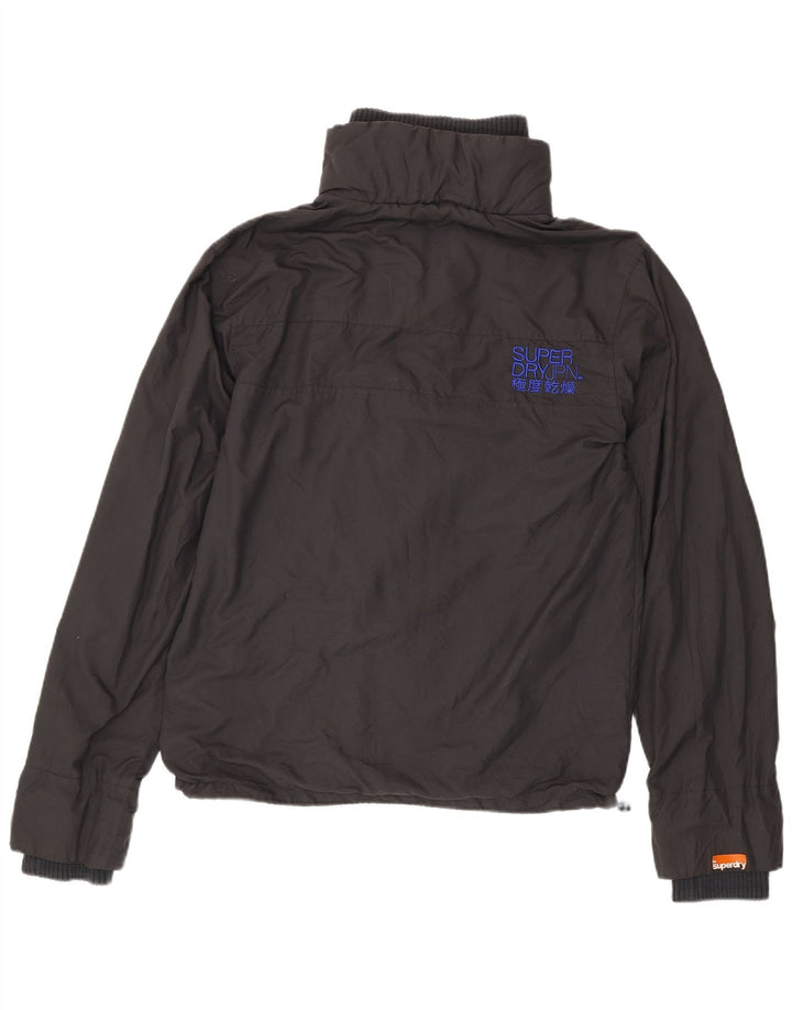 Giacca antipioggia da uomo Superdry UK 42 XL nylon grigio