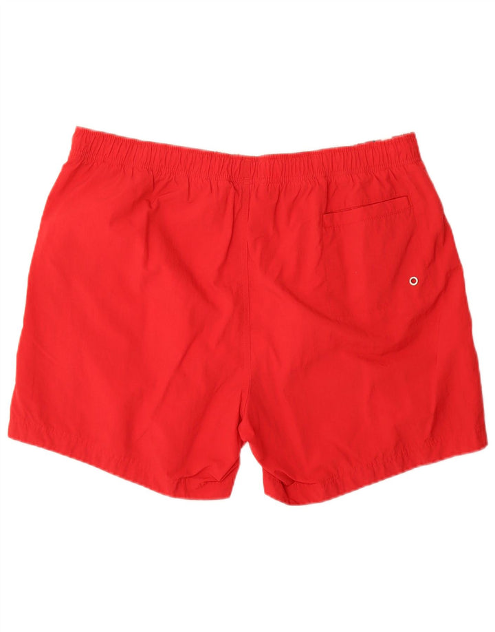 Pantaloncini da bagno da uomo Champion 2XL Rosso Poliammide