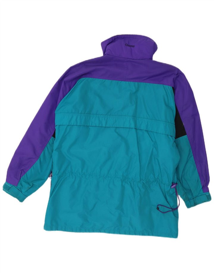 Giacca da sci oversize da donna Columbia UK 14 color block turchese medio