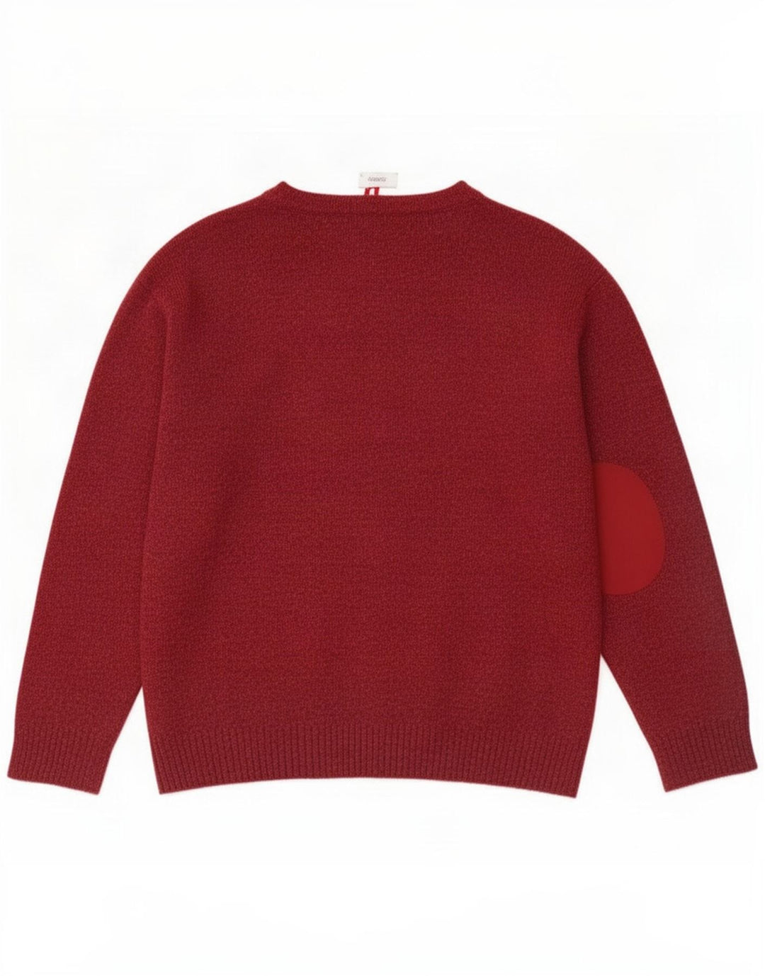 Maglione da uomo con scollo a V Murphy & Nye grande bordeaux screziato