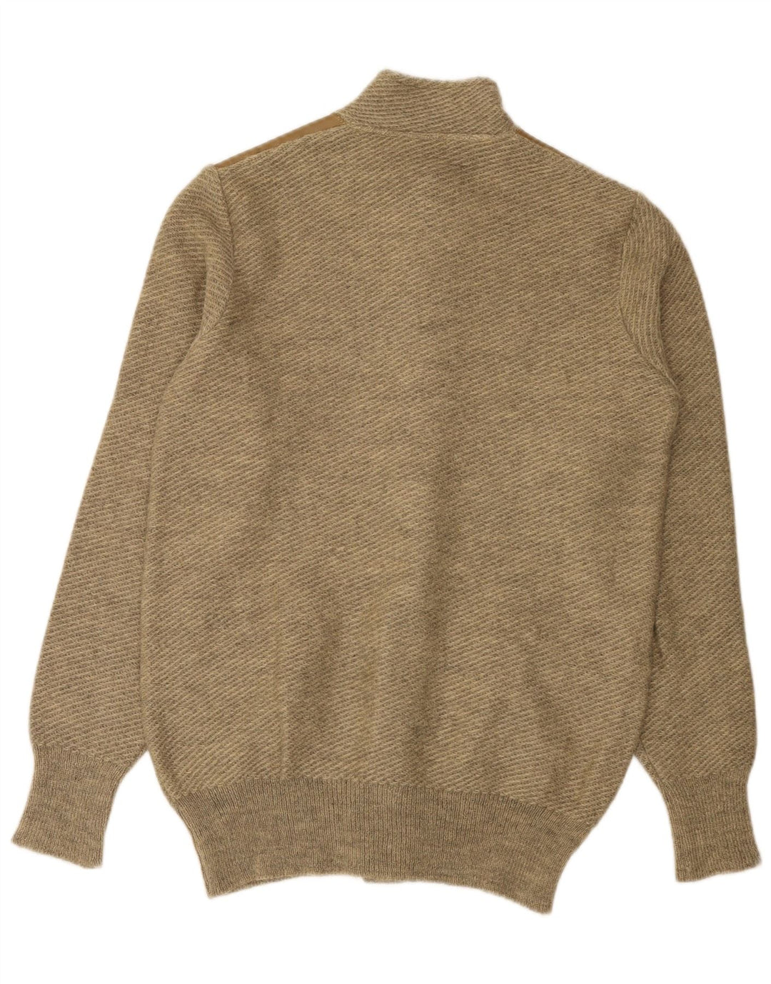 Maglione cardigan da uomo VINTAGE beige medio