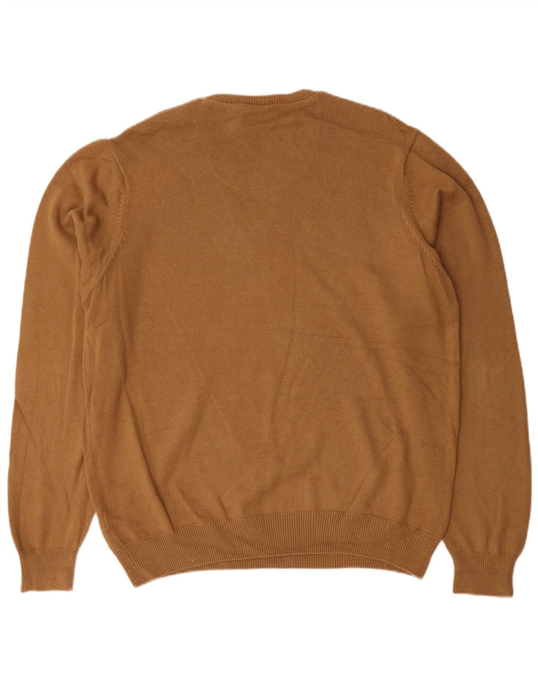 Maglione maglione girocollo da uomo Marks & Spencer blu Harbour grande beige